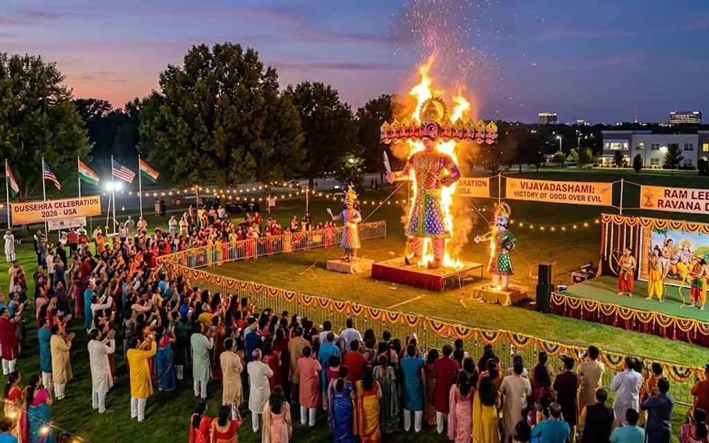 Dussehra 2026 USA: Vijayadashami Muhurat, Ravana Dahan Timings in Major US Cities, Complete Story & State-Wise Celebration Guide
