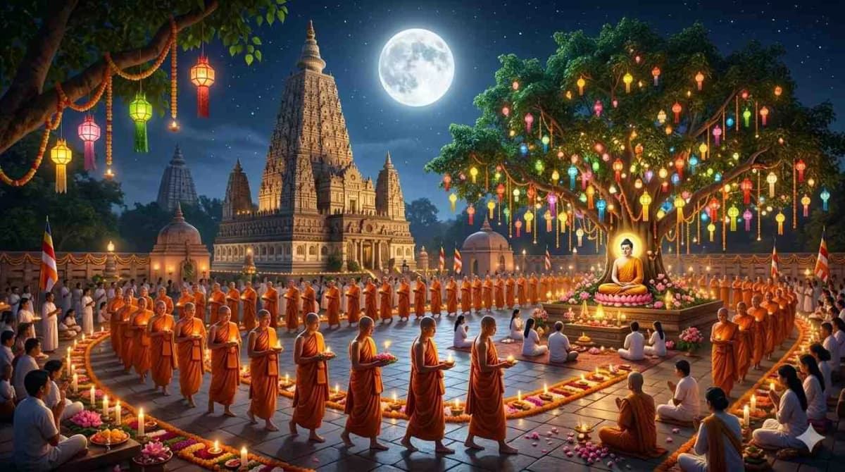 Buddha Purnima 2026 – Significance, History, Rituals & Message of Peace — Festivals