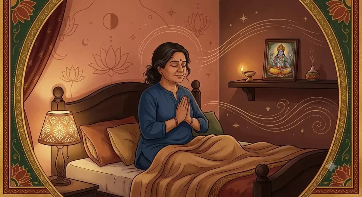 Hindu Mantras to Chant Before Sleep: 5 Powerful Bedtime Chants for Peaceful Nights & Protection