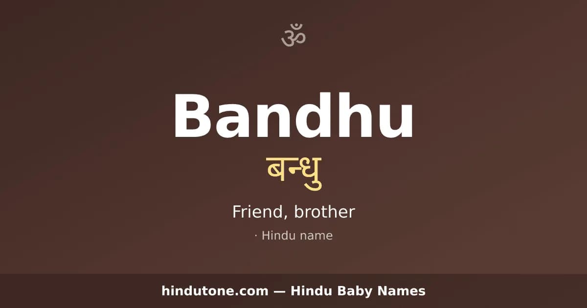 Bandhu