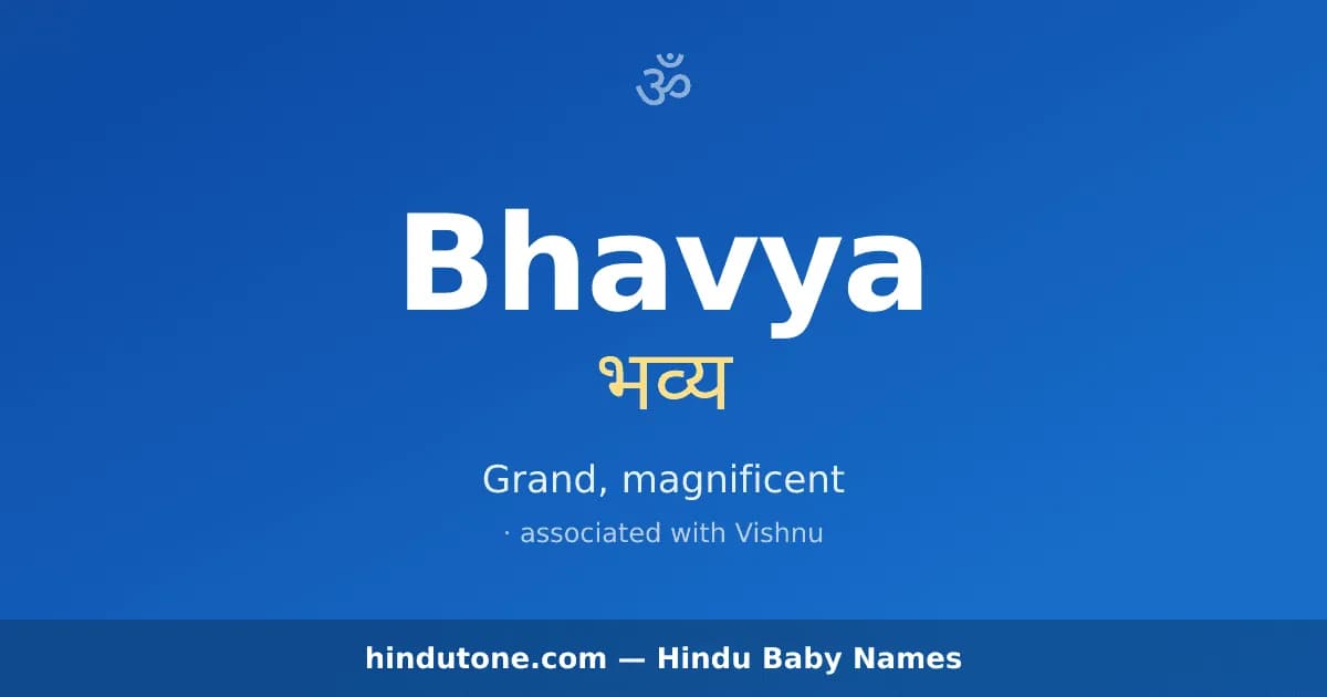 Bhavya