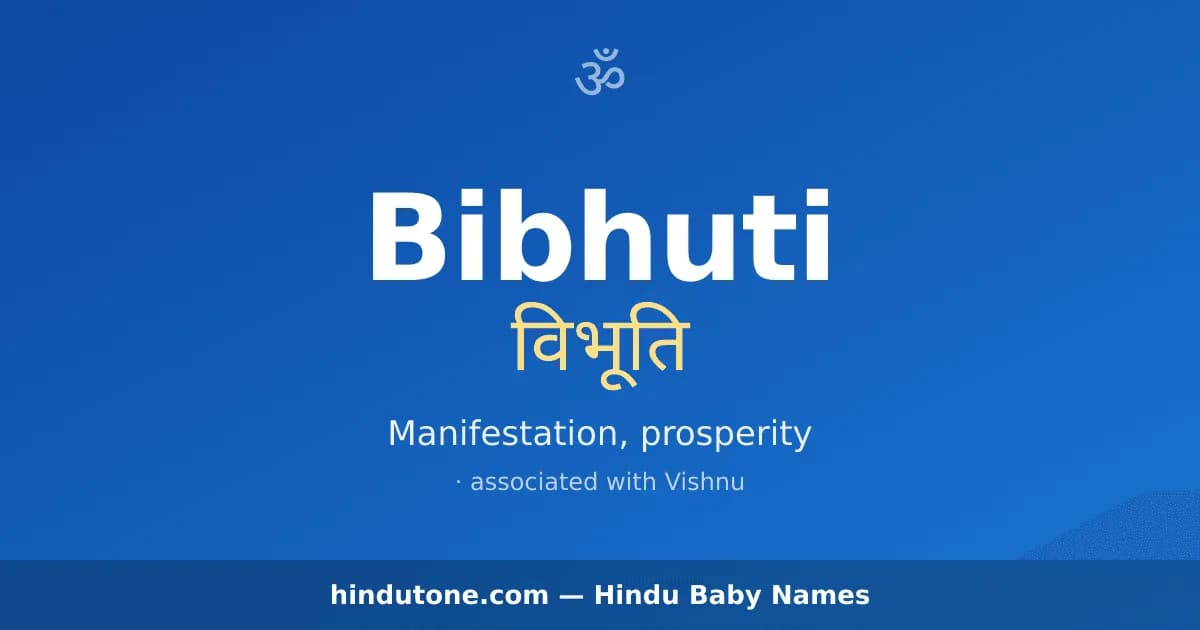 Bibhuti