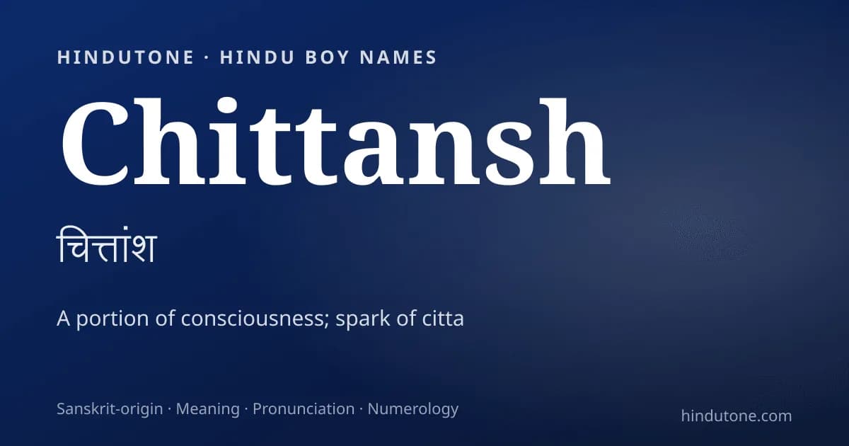 Chittansh
