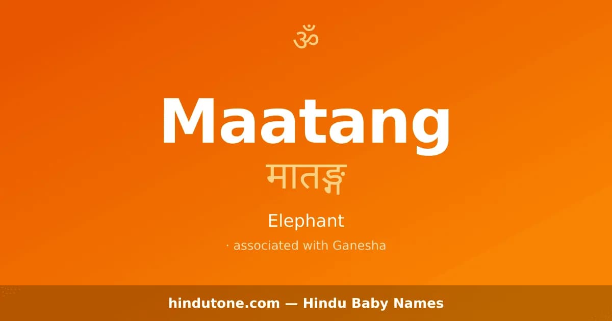 Maatang