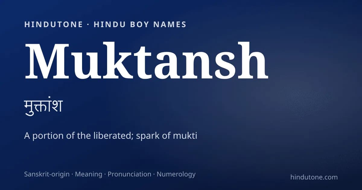 Muktansh