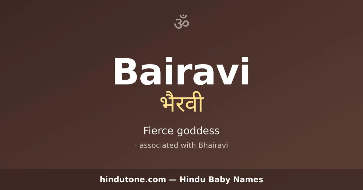 Bairavi