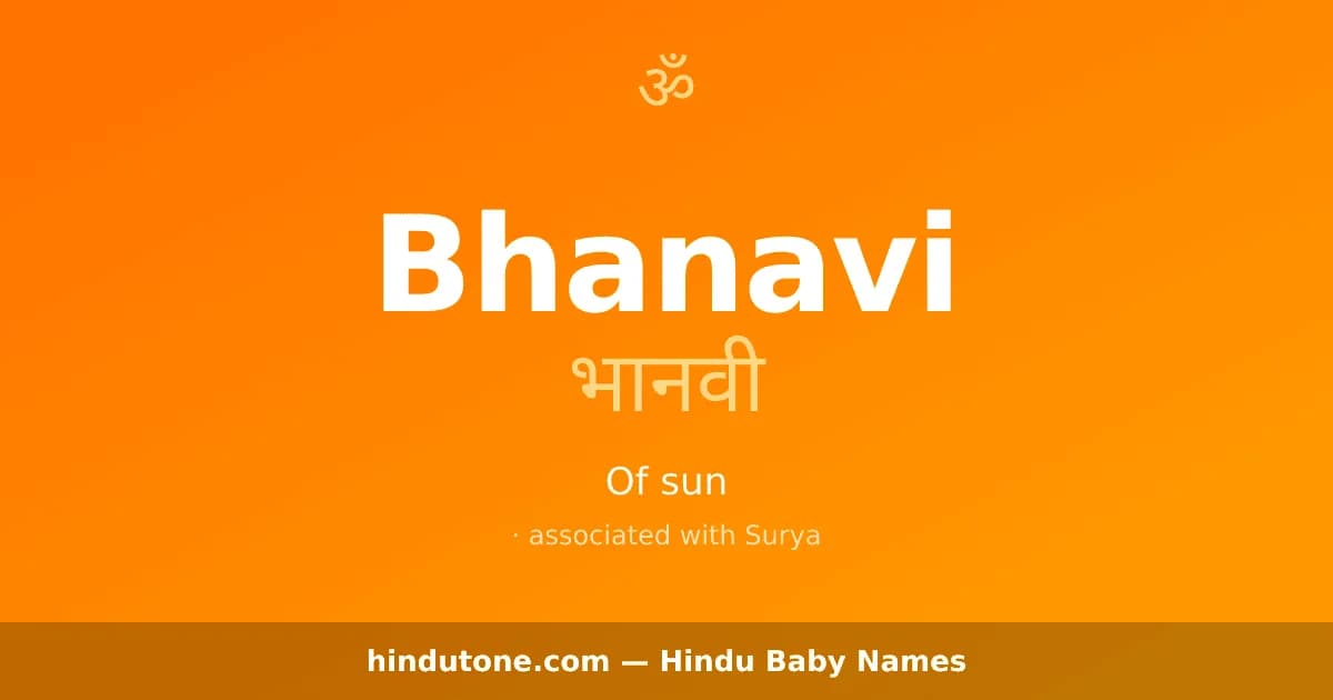 Bhanavi