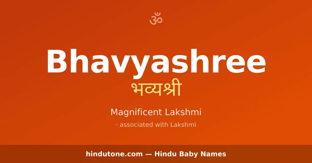 Bhavyashree