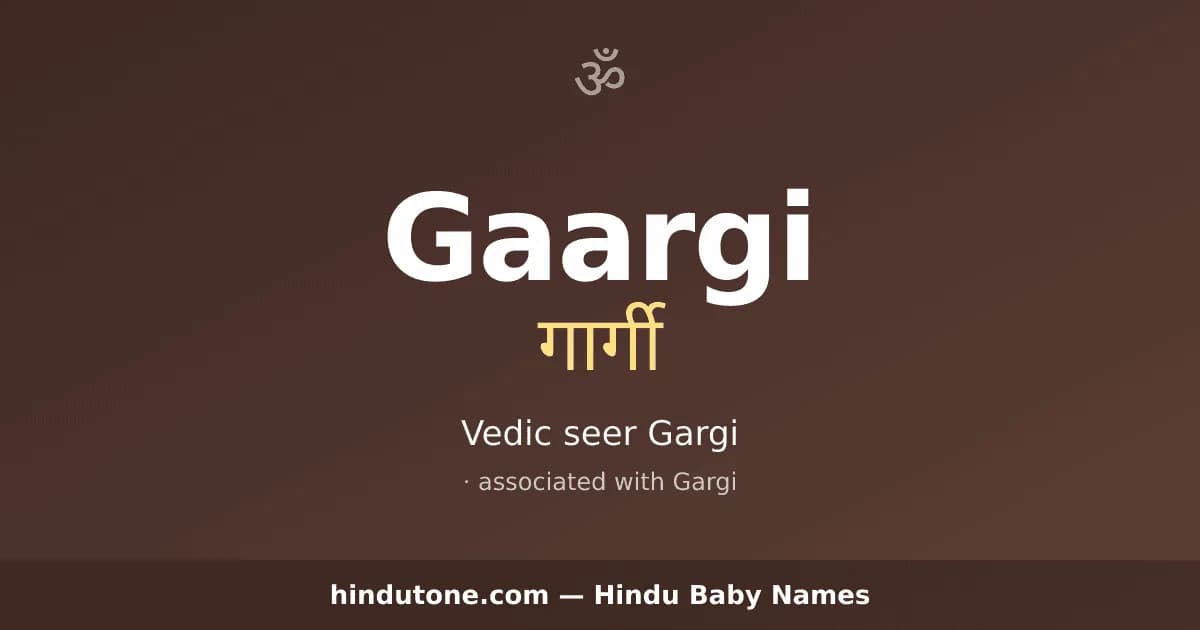 Gaargi