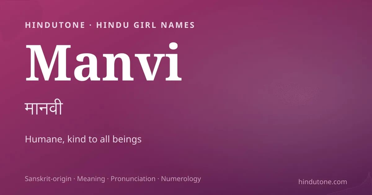 Manvi