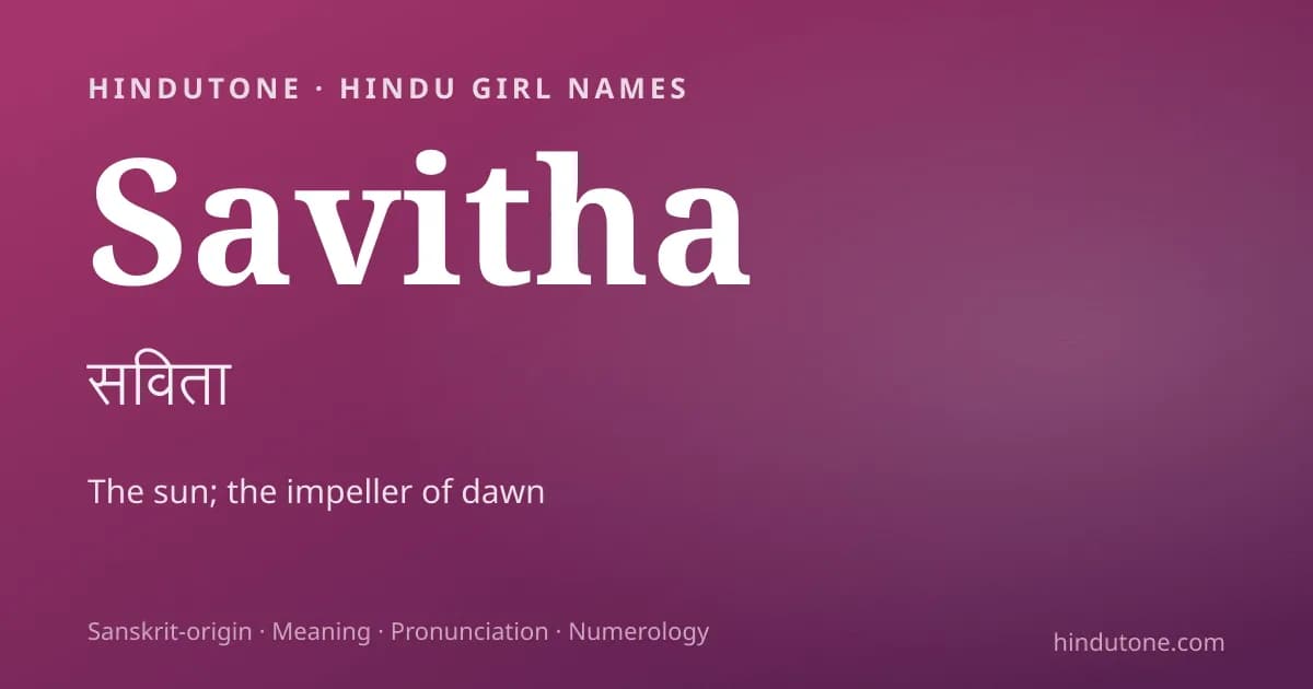 Savitha