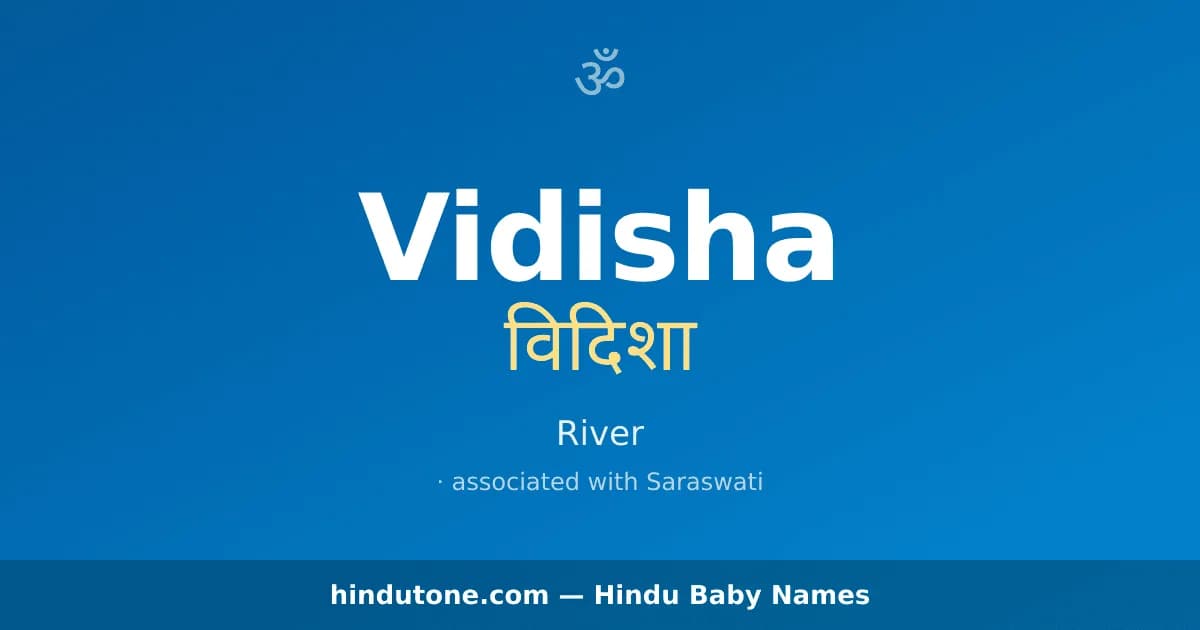 Vidisha — Hindu Girl Names with V