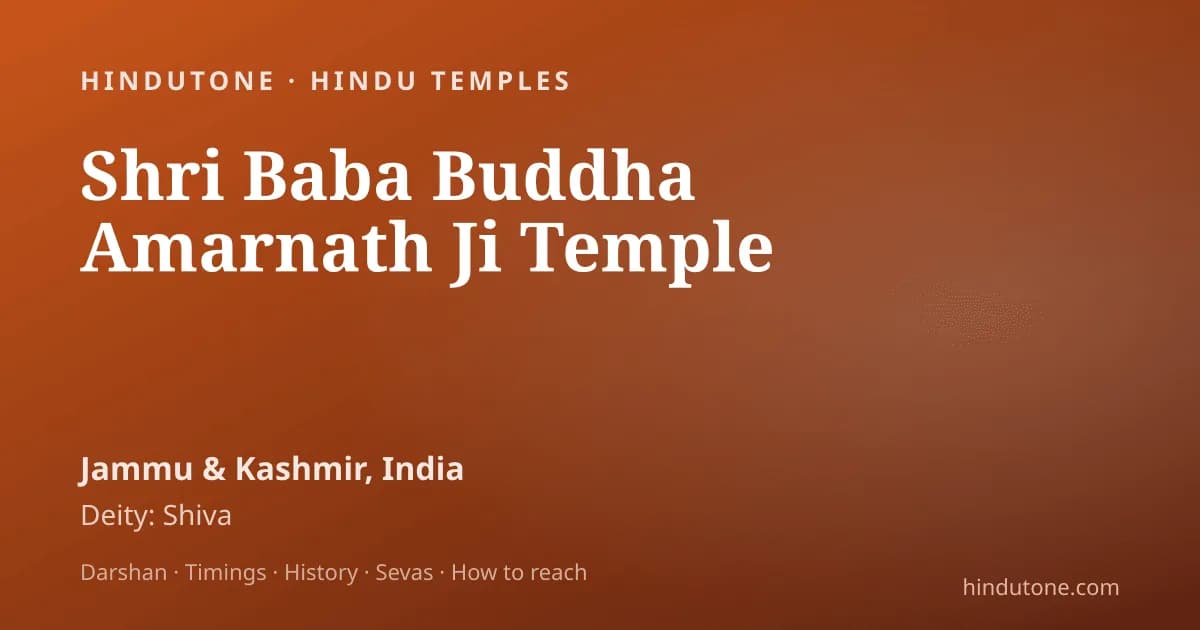 Amarnath: Divine Mysteries & Soul-Stirring Miracles of the Ice Linga Cave in Kashmir — Temples