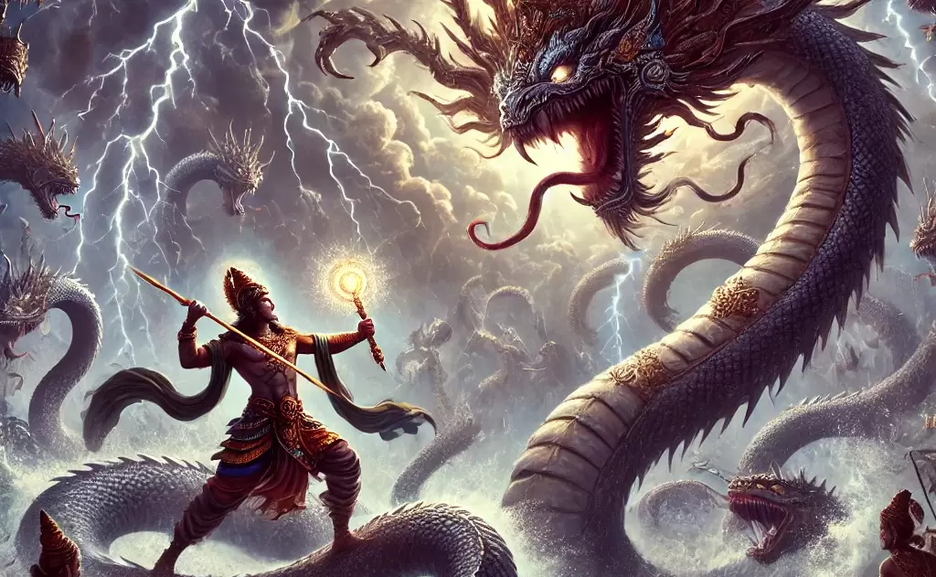 The Rivalry Between Indra and Vritra: The Battle for the Waters — Stories