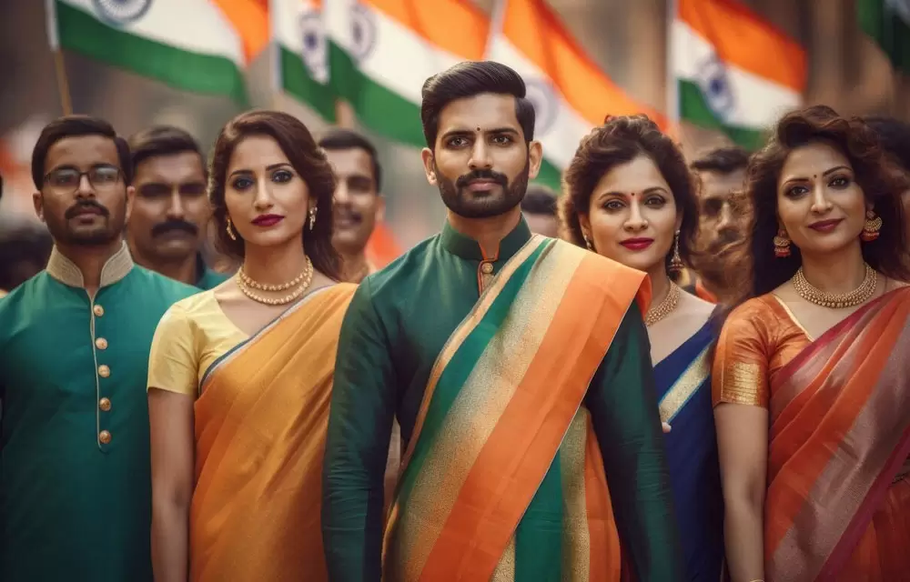 Traditional Hindu Attire: Sacred Symbols of Spirituality, Purity, and Devotion — Hinduism