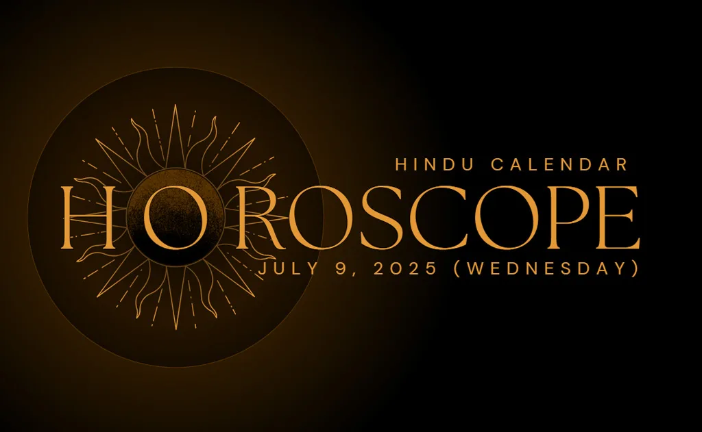 Daily Hindu Horoscope – July 9, 2025 Rooted in Vedic Wisdom | Inspired by the Hindu Panchang — Daily