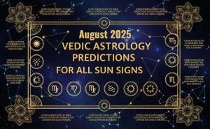 Hindu Horoscope for August 2025: Vedic Astrology Predictions for All Sun Signs