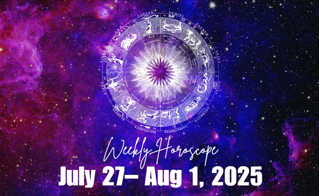 Weekly Hindu Horoscope for July 27–August 2, 2025: Vedic Astrology Moon Sign Predictions for Hindutone.com
