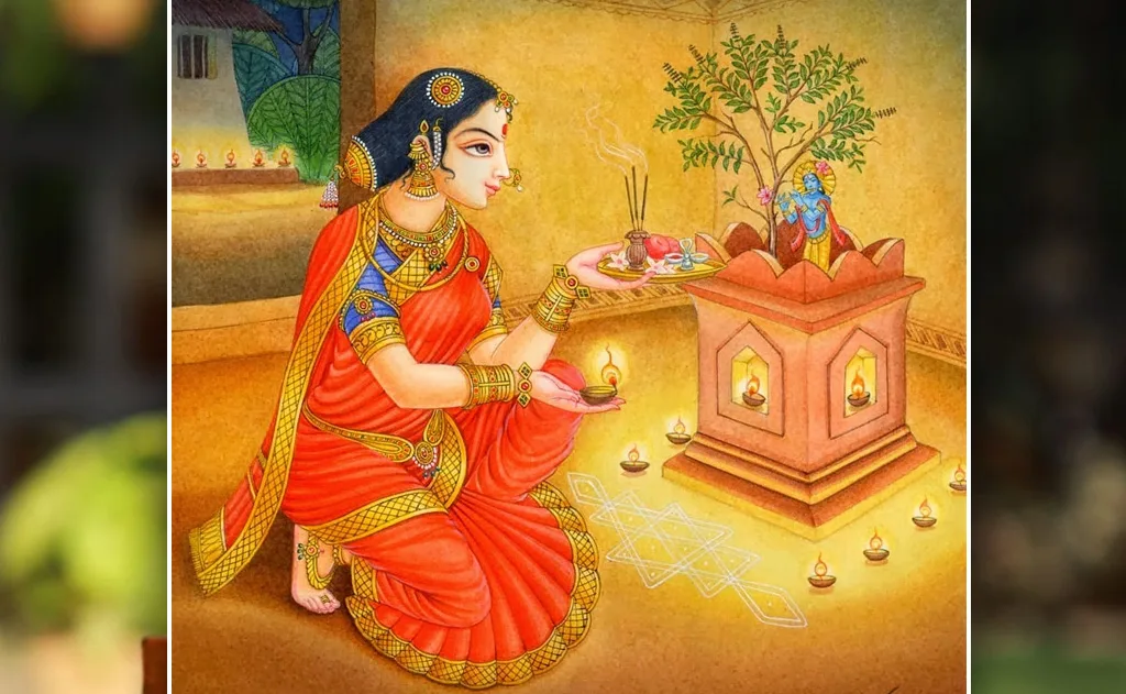 Tulsi Devi: The Sacred Transformation of Vrinda Devi