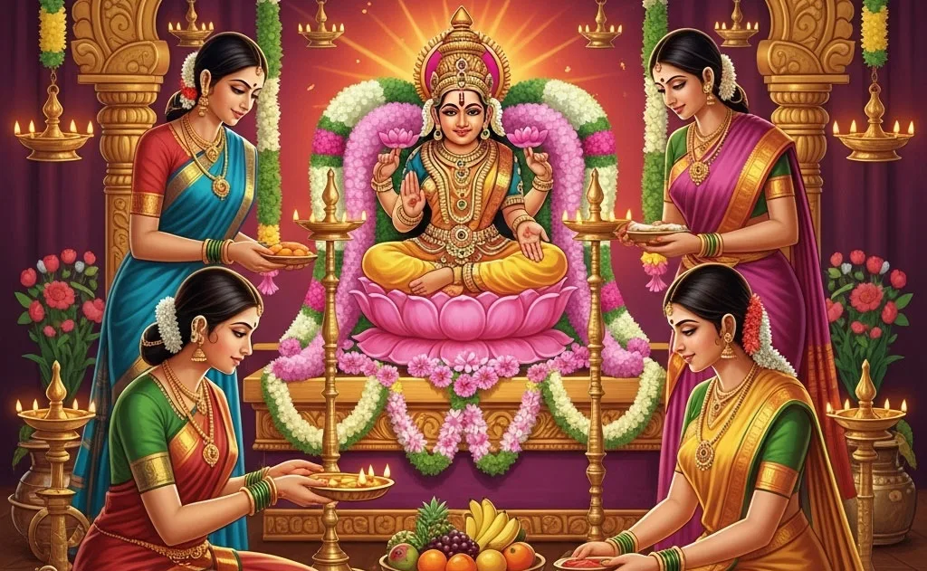 Varalakshmi Vratam 2025 — Festivals