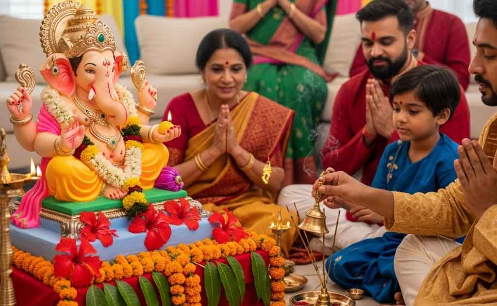Ganesh Bappa invitation
