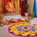 Ganesh Chaturthi decoration idea