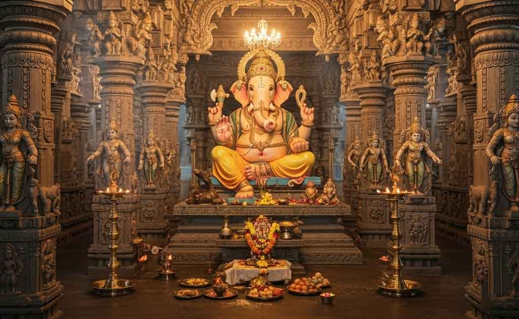 Ganesh Mandapam Ideas
