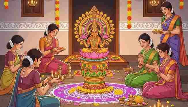 Varalakshmi Vratam 2025: Embrace Divine Prosperity in Sravana Masam — Festivals