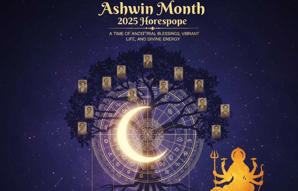Ashwin Month 2025 Horoscope: Complete Vedic Astrology Predictions by Moon Sign — Monthly
