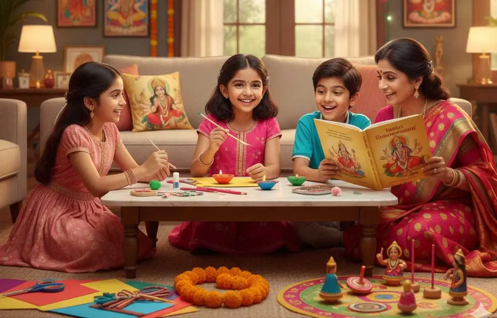 Fun Navratri Activities for Kids: Crafts, Stories, and Games