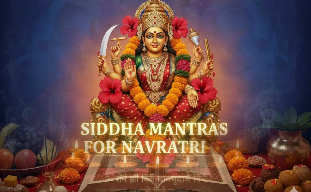 Siddha Mantras for Navratri 2025: Invoking Shakti Through Sacred Chants — Pooja, Slokas and Mantras