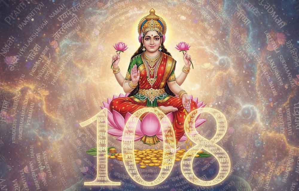 108 Sacred Names Of Goddess Lakshmi Ashtottara Shatanamavali