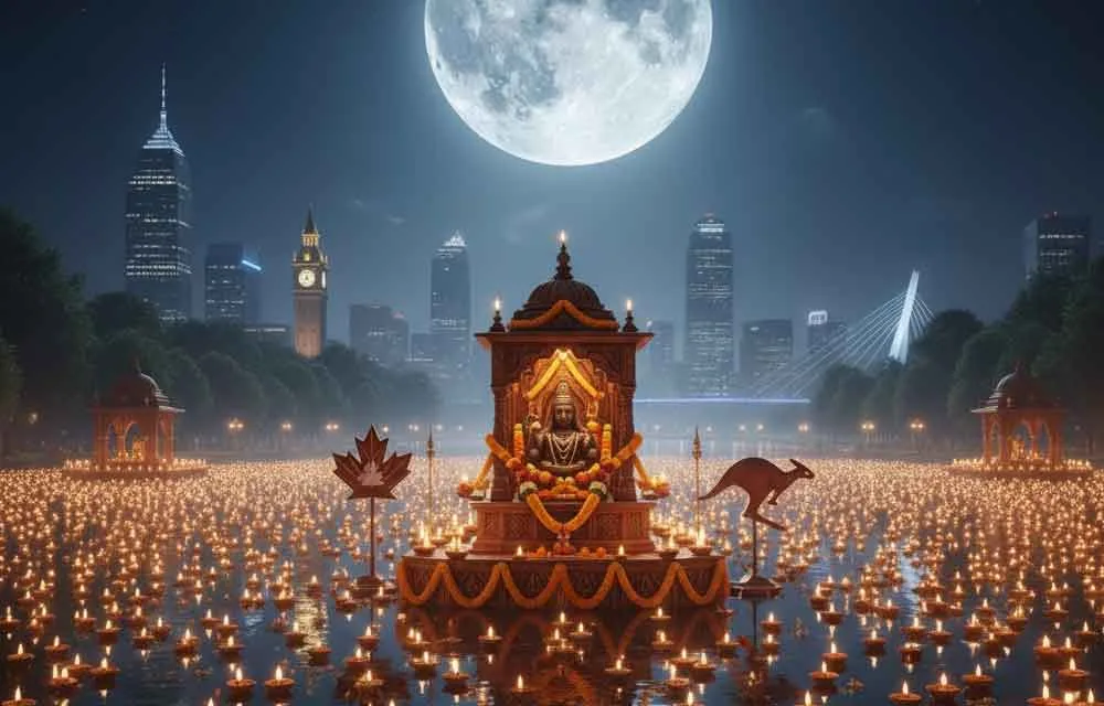 Karthika Pournami: A Sacred Celebration for Hindus in the USA, UK, Canada, and Australia