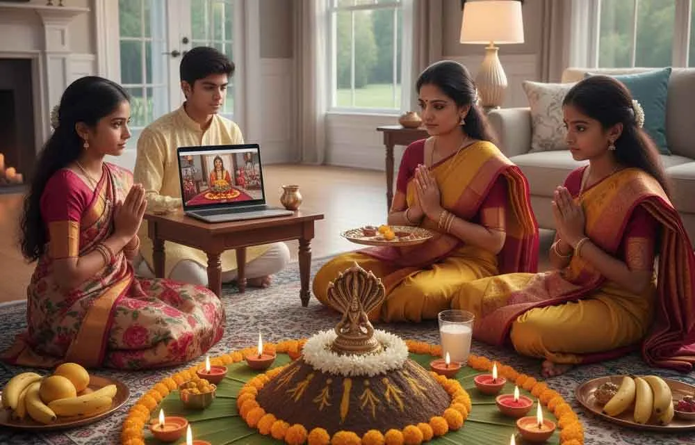 How to Celebrate Nagula Chavithi Abroad: Complete Guide for Hindus in USA, Canada, UK, Australia & Europe — Festivals