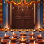 Clay Diyas and Torans  diwali