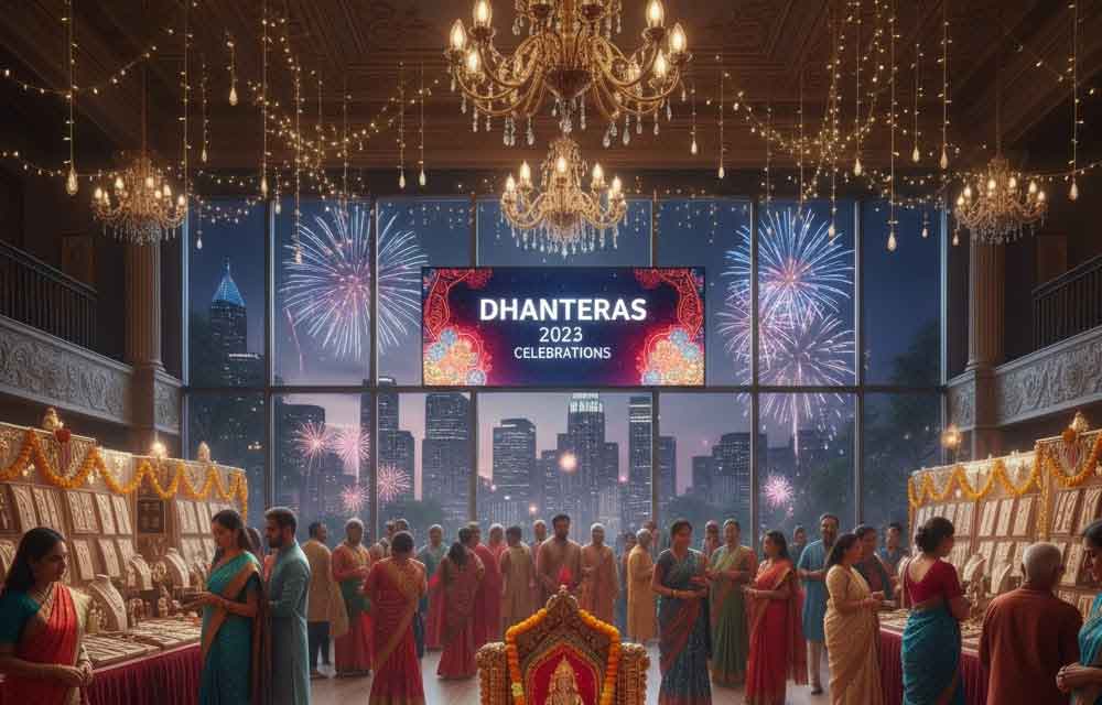 Dhanteras 2025 celebrations in the USA