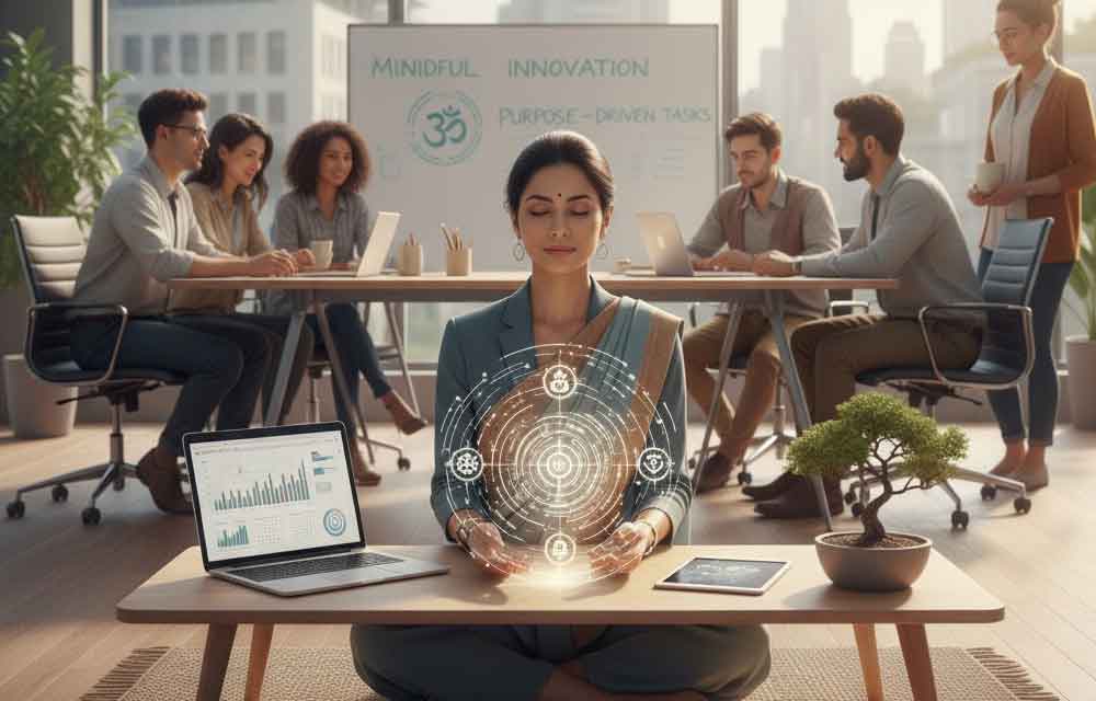 Dharma integrated with modern work culture