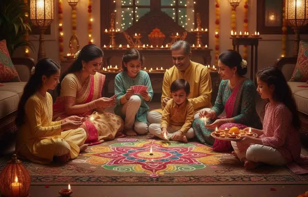 Traditional Diwali Games & Family Activities with Spiritual Touch — Diwali 2025