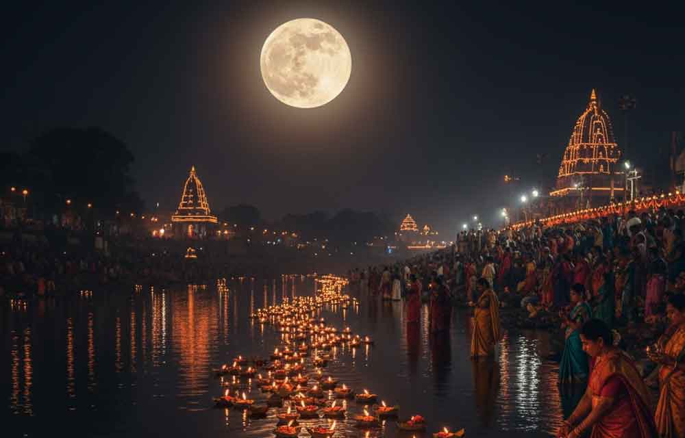 Karthika Pournami 2025: The Full Moon’s Divine Glow in Karthika Masam