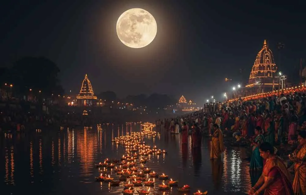 Karthika Pournami 2025: The Full Moon’s Divine Glow in Karthika Masam 🌕 — Karthika Masam 2025