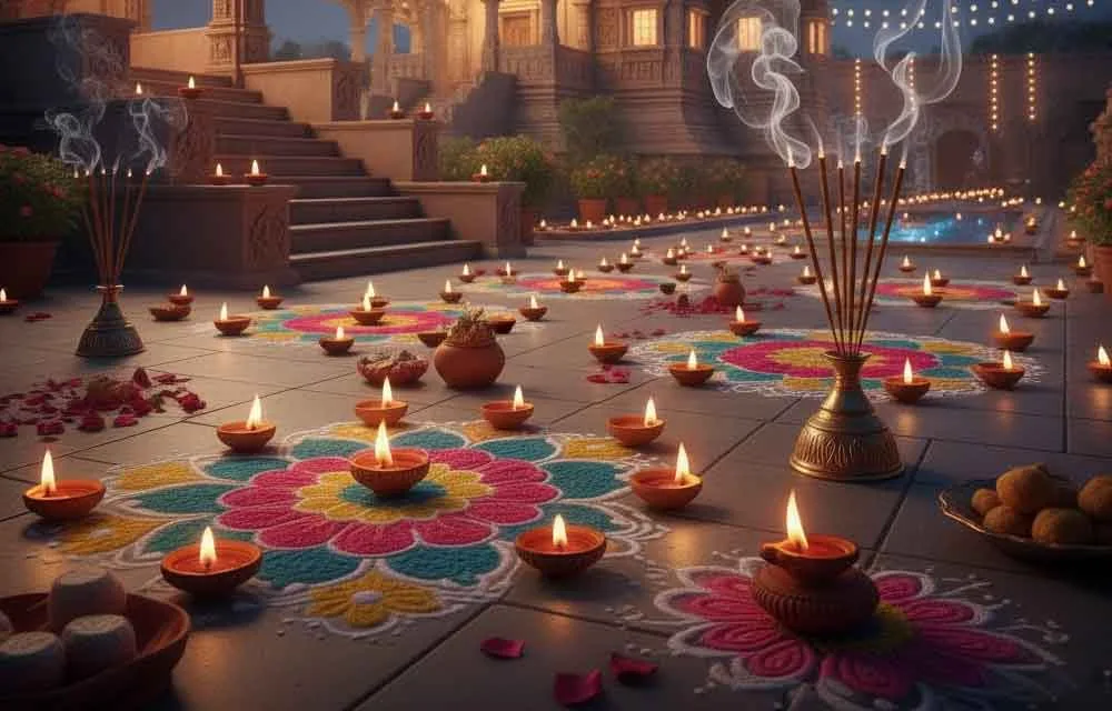 The Science Behind Lighting Diyas & Incense During Diwali — Diwali 2025