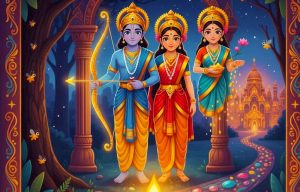 enchanting tales of Prince Rama, Goddess Lakshmi, and a brave little diya bring the festival's spirit to life for children