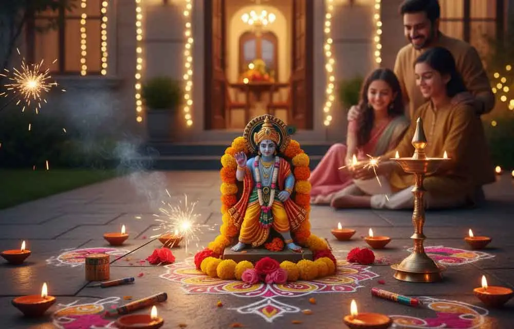 The Significance of Narak Chaturdashi (Choti Diwali) 2025 — Diwali 2025
