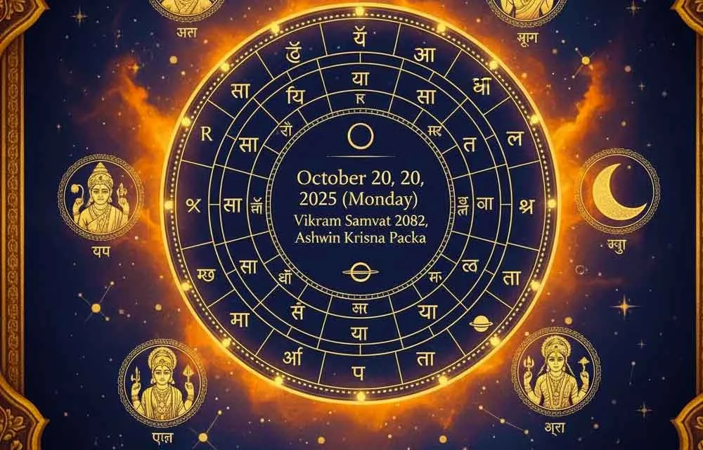 Tomorrow's Horoscope: October 20, 2025 (Monday) – Vedic Insights for Vikram Samvat 2082, Ashwin Krishna Paksha — Daily