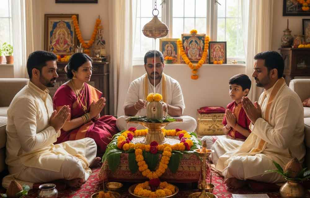 Performing Rudrabhishekam at Home in the USA