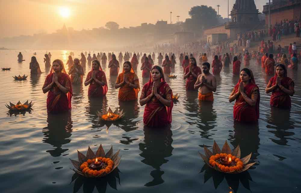 Sacred Bath in Holy Rivers During Karthika Masam