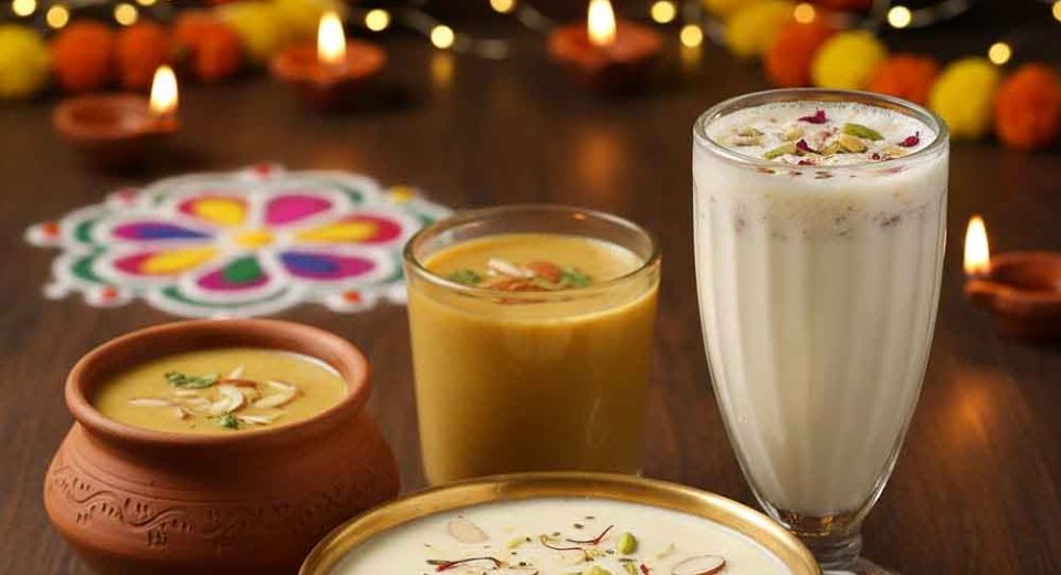 Sacred Drinks of Diwali