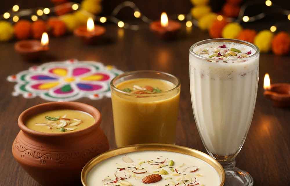 Sacred Drinks of Diwali