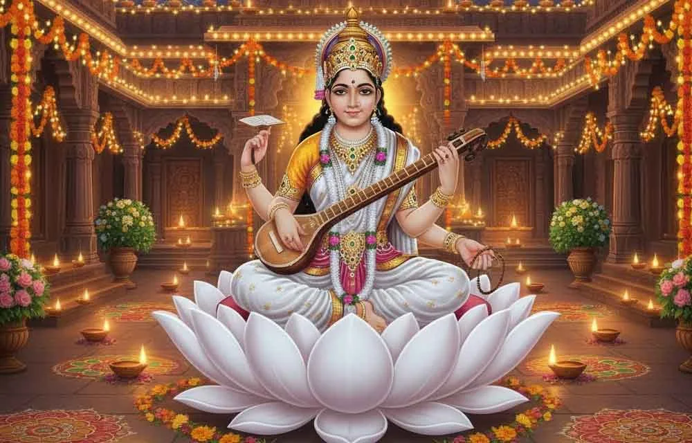 Diwali as a Celebration of Knowledge: Saraswati's Connection to the Festival — Diwali 2025