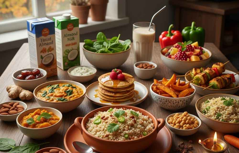 Simple Plant-Based Meals for Karthika Masam Fasting in the USA